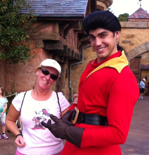 Hey Gaston! Watch those hands!