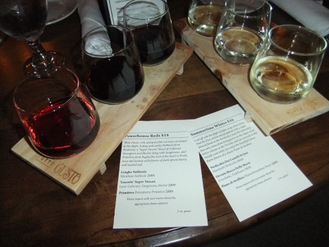 New Wine Flights at Tutto Gusto