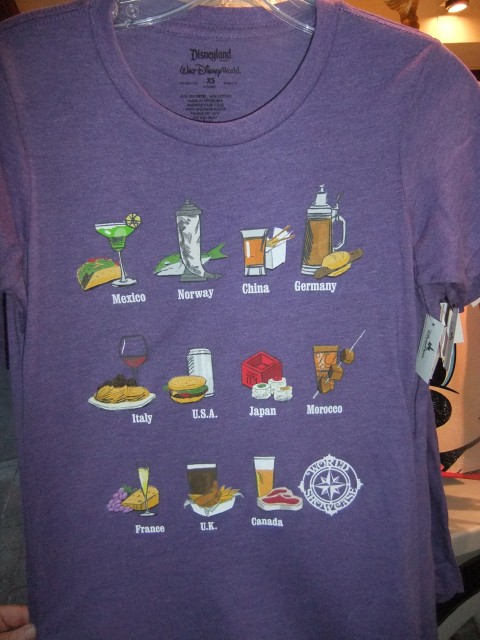 An Eating & Drinking Around the World shirt!