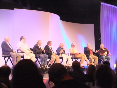 Panel of men who were involved with the building and opening of Epcot hosted by Jason Surrell