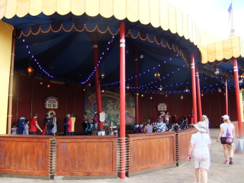 Storybook Circus Fastpass area