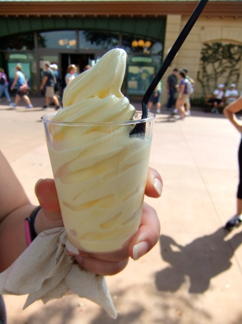 Pineapple Soft Serve with Parrot Bay Coconut Rum